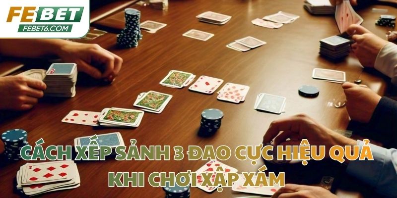 Cách xếp sảnh 3 Đao cực hiệu quả khi chơi Xập Xám