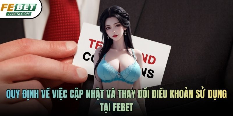 Quy định về việc cập nhật và thay đổi điều khoản sử dụng tại FEBET